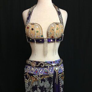 New Professional Belly Dance Costume
